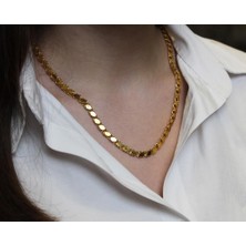 Güler Kuyumculuk 14 Ayar Altın Pullu Zincir