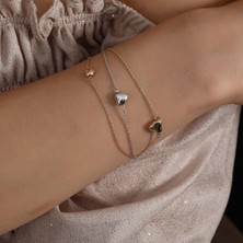 Güler Kuyumculuk Altın Kalp Bileklik