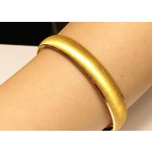 Güler Kuyumculuk Altın Desensiz Bilezik