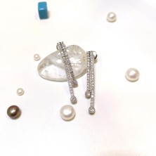 Altın Ofisi 38MM Sallanan Su Yolu Küpe 14 Ayar Altın Hd Videolu