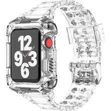 Koodmax - Apple Watch Uyumlu Spor Kordon Kayış Kasa Koruma 38MM 40MM 41MM