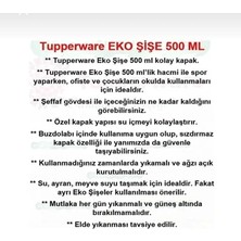 Tupperware Eco Şişe Turuncu 500 ml Suluk