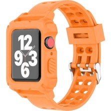 Koodmax - Apple Watch Uyumlu Spor Kordon Kayış Kasa Koruma 38MM 40MM 41MM