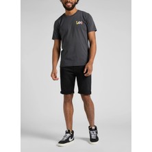 Lee Regular Fit Taş Erkek Denim Şort L24108358 5 Cep Jean Şort