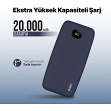 Ttec Chargeup LCD 20.000MAH Taşınabilir Hızlı Şarj Aleti / Powerbank