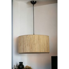 Lumexx Bambu 010 Abajurlu Tekli Sarkıt Avize