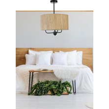 Lumexx Bambu 010 Abajurlu  3 Lü Sarkıt Avize