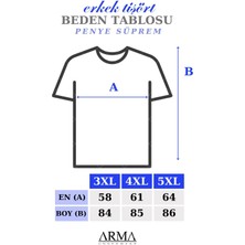 Marmara Qumasch Erkek Büyük Beden Tişört V Yaka %100 Pamuk 2'li Ekonomik Paket Siyah - 4xl