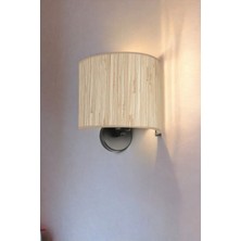 Lumexx Bambu 09 Abajurlu Oval Aplik