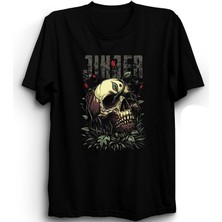 The Fame Jinjer, VRS369, Rock Metal Müzik Grubu Baskılı, %100 Pamuk Tişört