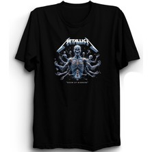 The Fame Metallica, Room Of Mirrors, Rock Metal Müzik Grubu Baskılı, %100 Pamuk Tişört