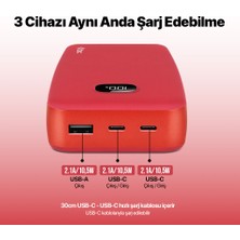 Ttec Chargeup LCD 20.000MAH Taşınabilir Hızlı Şarj Aleti / Powerbank