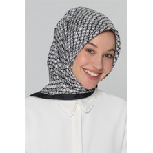 Armine Nostalji Serisi %100 Twill Ipek Eşarp 8401D 88