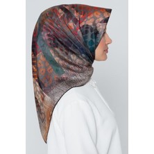 Armine Nostalji Serisi %100 Twill Ipek Eşarp 8201D 31