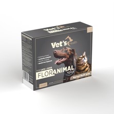 Vet's Health Floranimal Plus Kedi ve Köpekler Için Probiyotik+Prebiyotik Takviyesi 5X1gr (5 Paket)