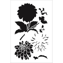 Stencil Sarayi Boyama Şablon 3 Boyutlu - 1516