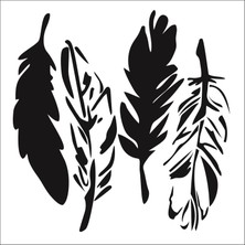 Stencil Sarayi Boyama Şablon 3 Boyutlu - 4142