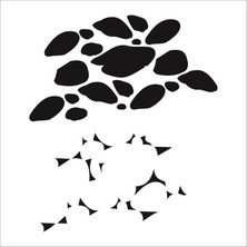 Stencil Sarayi Boyama Şablon 3 Boyutlu - 1509