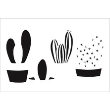 Stencil Sarayi Boyama Şablon 3 Boyutlu - 1519