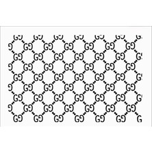 Stencil Sarayi Boyama Şablon Zemin Deseni - 8175