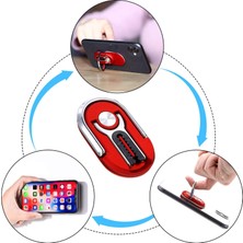 Işık Ticarett 360 ° Dönen Araç Içi Mıknatıslı ve Izgara Telefon Tutucu Popsocket - 1 Adet