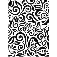 Stencil Sarayi Boyama Şablon Zemin Deseni - 4535