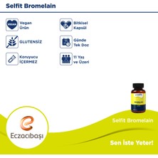 Selfit Bromelain 60 Kapsül