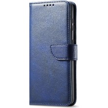 Mellow Mall Samsung Galaxy A71 4g Manyetik Karbon Fiber Deri Folio Flip Case (Yurt Dışından)