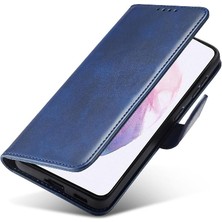 Mellow Mall Samsung Galaxy A71 4g Manyetik Karbon Fiber Deri Folio Flip Case (Yurt Dışından)