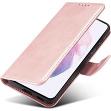 Mellow Mall Samsung Galaxy A71 4g Manyetik Karbon Fiber Deri Folio Flip Case (Yurt Dışından)