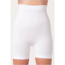 Miraxx Beyaz Kadın Kalça Kaldırıcı Dikişsiz Korse - 760