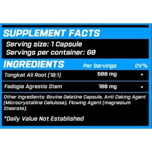 Grimlabs Tongkat Alı + Fadogia agrestis 600 mg 60 Kapsül