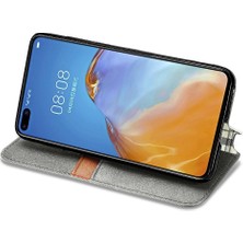 Mellow Mall Huawei P40 Pro Moda Tasarım Kılıf Cüzdan Fonksiyonu Için Kılıf Çevirin (Yurt Dışından)