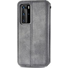 Mellow Mall Huawei P40 Pro Moda Tasarım Kılıf Cüzdan Fonksiyonu Için Kılıf Çevirin (Yurt Dışından)