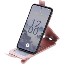 Mellow Mall Nokia X30 Için Kılıf Moda Tasarımı Zarif Iş Deri Kılıf Flip (Yurt Dışından)