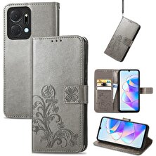 Mellow Mall Huawei Onur X7A Zarif Iş Çevirme Kapağı Dört Yapraklı Yonca (Yurt Dışından)