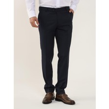 Dufy Lacivert Erkek Regular Fit Düz Pantolon - 103972