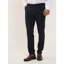 Dufy Lacivert Erkek Regular Fit Düz Pantolon - 103972