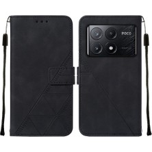 Mellow Mall Xiaomi Poco X6 Pro 5g Flip Folio Kitap Koruyucu Cüzdan Kapak Pu (Yurt Dışından)