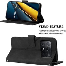 Mellow Mall Xiaomi Poco X6 Pro 5g Flip Folio Kitap Koruyucu Cüzdan Kapak Pu (Yurt Dışından)