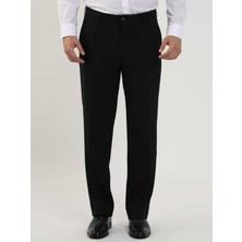 Dufy Siyah Erkek Regular Fit Düz Klasik Pantolon - 98178