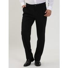Dufy Siyah Erkek Regular Fit Düz Klasik Pantolon - 98178