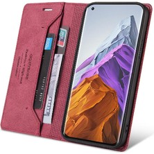 Mellow Mall Xiaomi 11 Pro 5g Kickstand Iki Kart Yuvaları Premium Deri (Yurt Dışından)