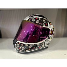 Shiro Kask Shıro Fullface SH-605SV Shadow Skull Candy Sunvizor