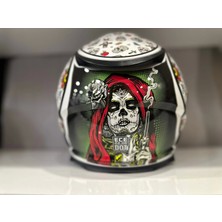 Shiro Kask Shıro Fullface SH-605SV Shadow Skull Candy Sunvizor