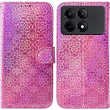 Mellow Mall Xiaomi Redmi Kredmi Glitter Renkli Standı Tutucu Cüzdan Kılıf Pu (Yurt Dışından)