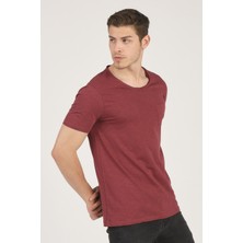 Mascarano %100 Pamuklu Cepli Bisiklet Yaka Erkek T-Shirt