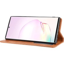 Mellow Mall Samsung Galaxy Not 20 5g Cüzdan Manyetik Kapatma Pu Deri (Yurt Dışından)