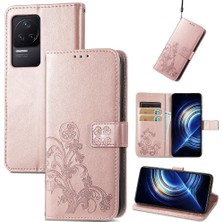 Mellow Mall Xiaomi Redmi Case Pro Kılıf Için Dört Yapraklı Yonca Zarif Flip Case (Yurt Dışından)