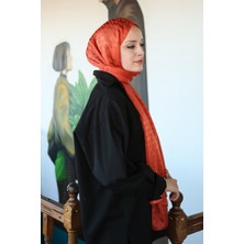 Hint İpek Jakarlı Şal JAKAV13-07